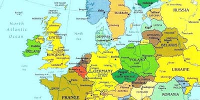 Зураг Люксембург болон эргэн тойрны улс орнууд